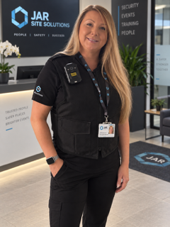 Security professional in uniform